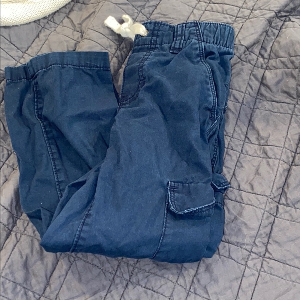 Boys blue cargo pants